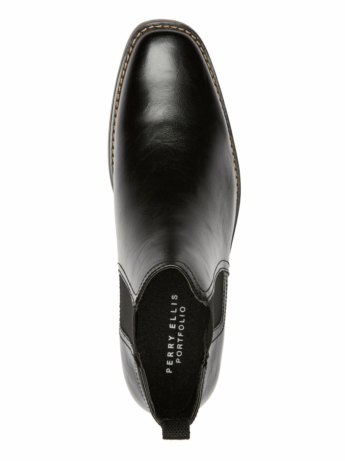 Perry Ellis Shoes Chris Boot | Men's Faux Leather Chelsea Boot | Perry Ellis
