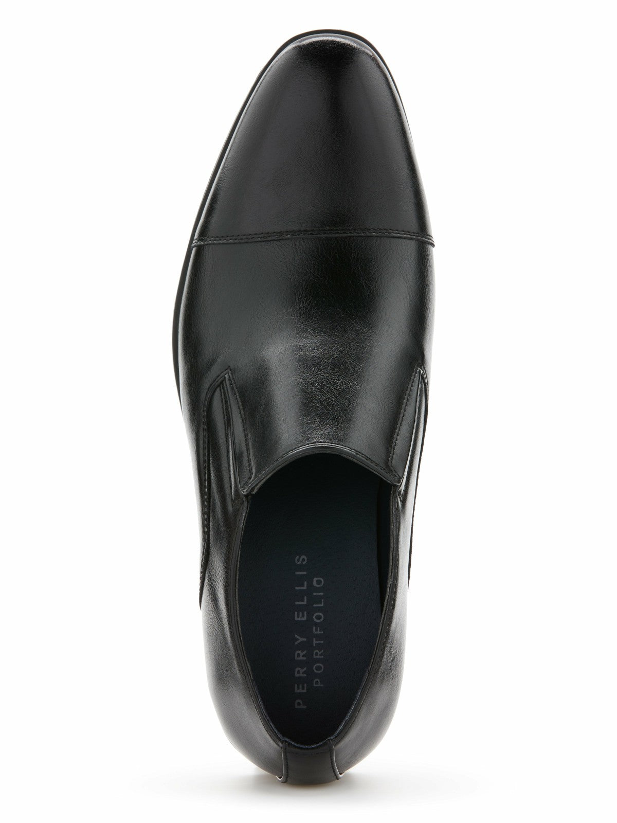 Perry Ellis Shoes Slick Cap Toe Slip-On