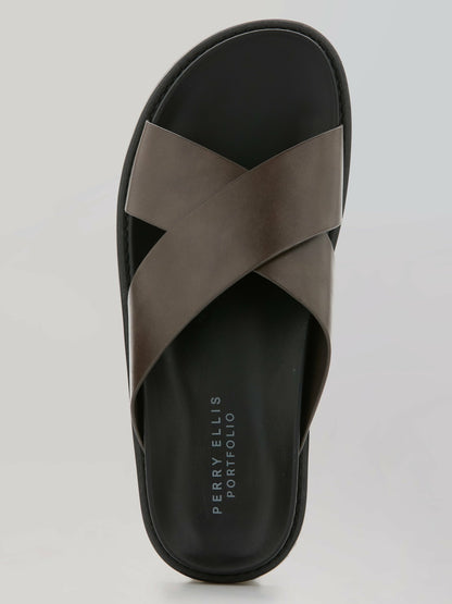 Perry Ellis Shoes Parker Slide Sandal