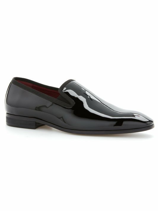 Perry Ellis Shoes Men’s Patent Leather Slip-On Shoes - Formal & Sleek | Perry Ellis