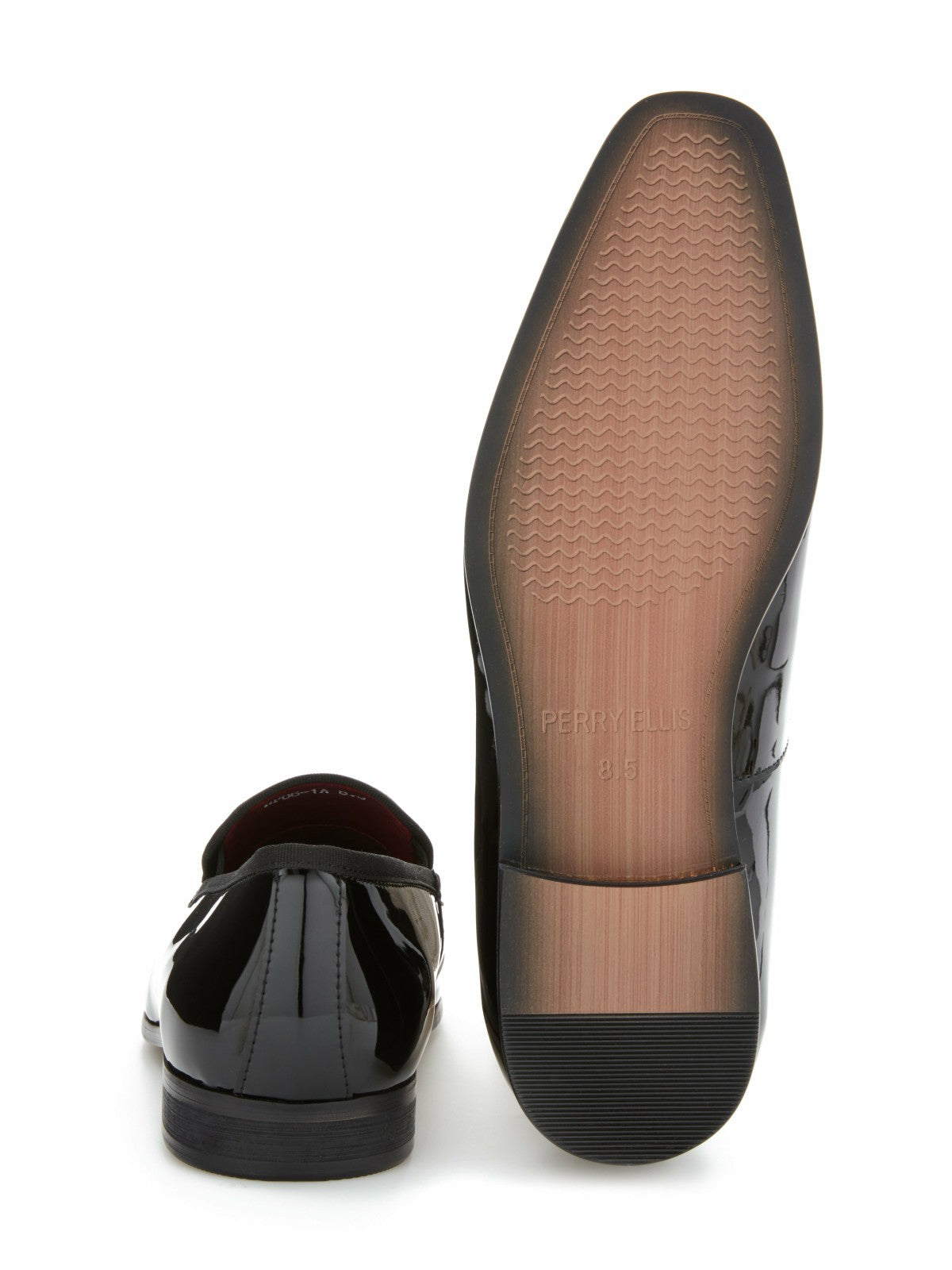 Perry Ellis Shoes Men’s Patent Leather Slip-On Shoes - Formal & Sleek | Perry Ellis