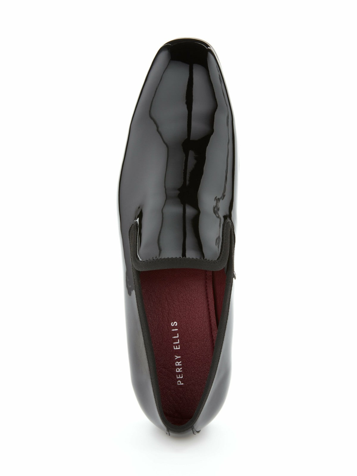 Perry Ellis Shoes Men’s Patent Leather Slip-On Shoes - Formal & Sleek | Perry Ellis