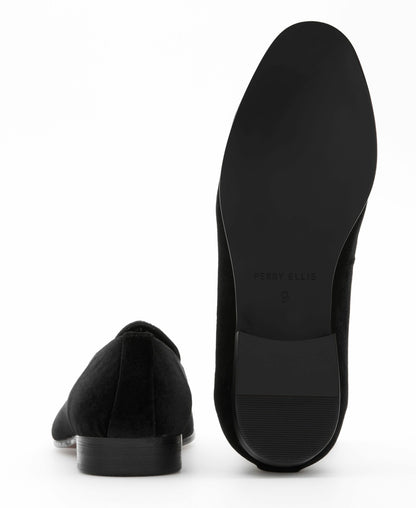 Perry Ellis Shoes Velvet Loafers