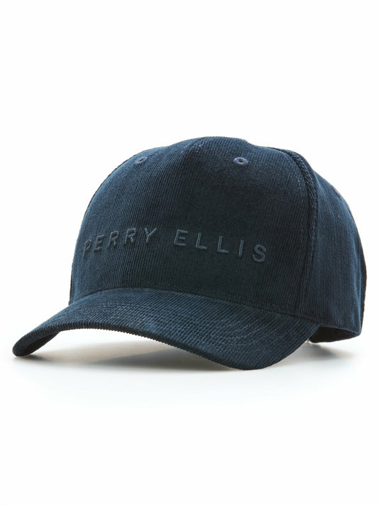 Perry Ellis Accessories Cotton Corduroy Cap