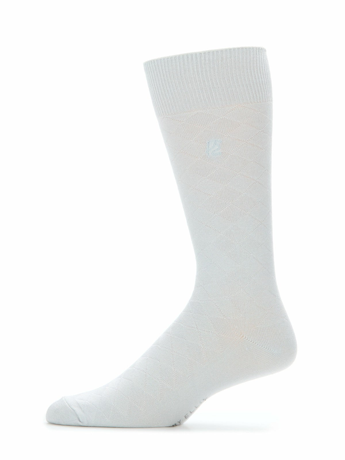 Perry Ellis Accessories Diamond Stitch Logo Socks