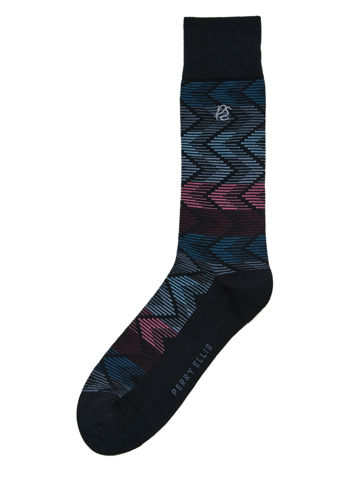 Perry Ellis Accessories Herringbone Bamboo Socks