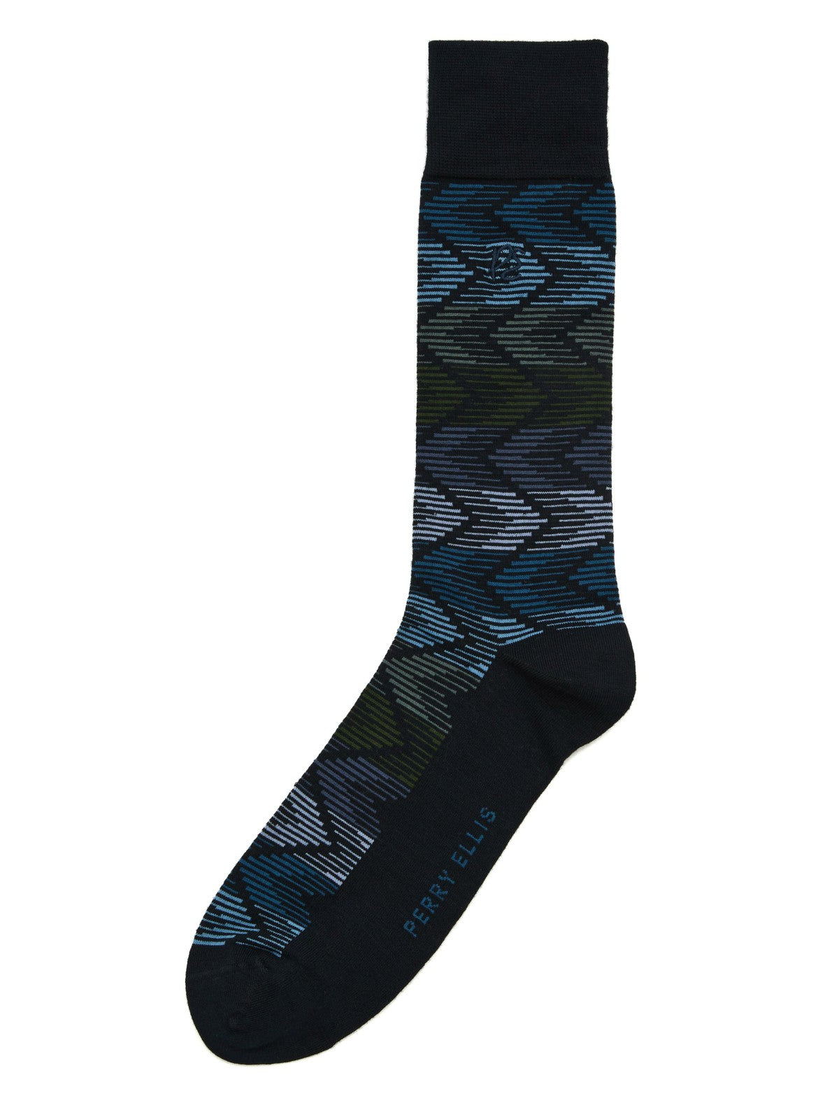 Perry Ellis Accessories Herringbone Bamboo Socks