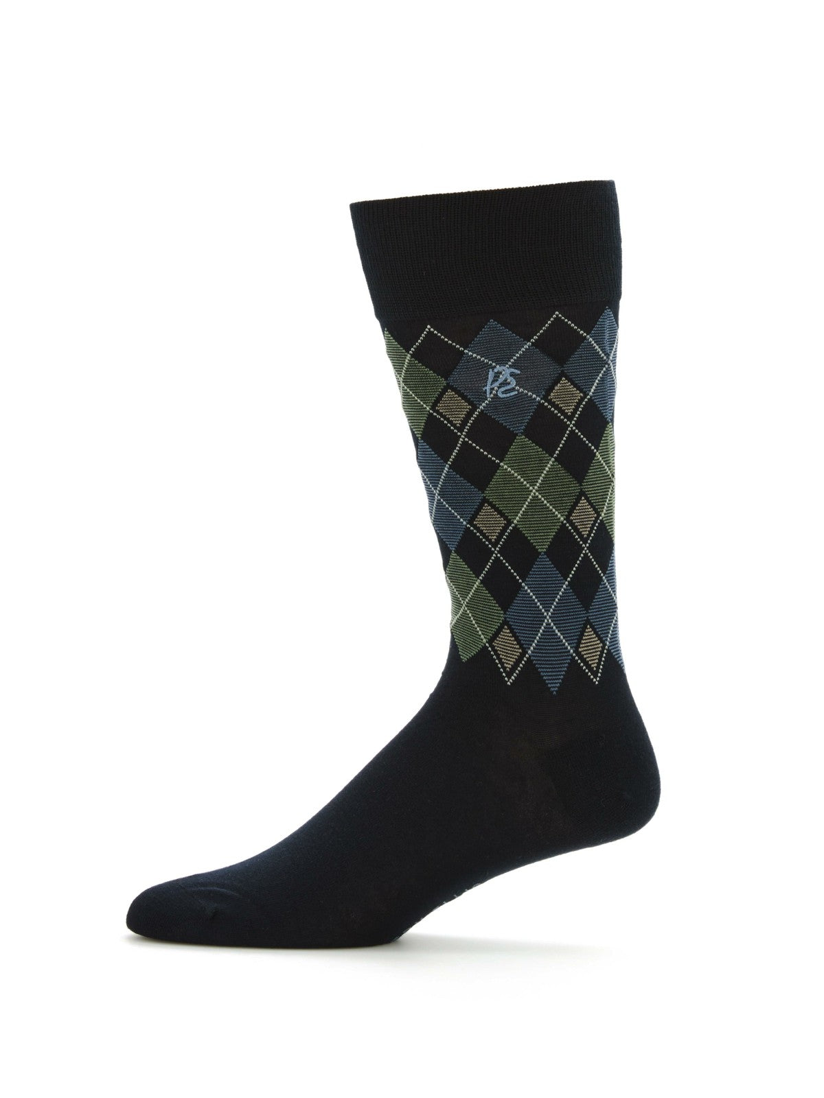 Perry Ellis Accessories Diamond Print Bamboo Socks