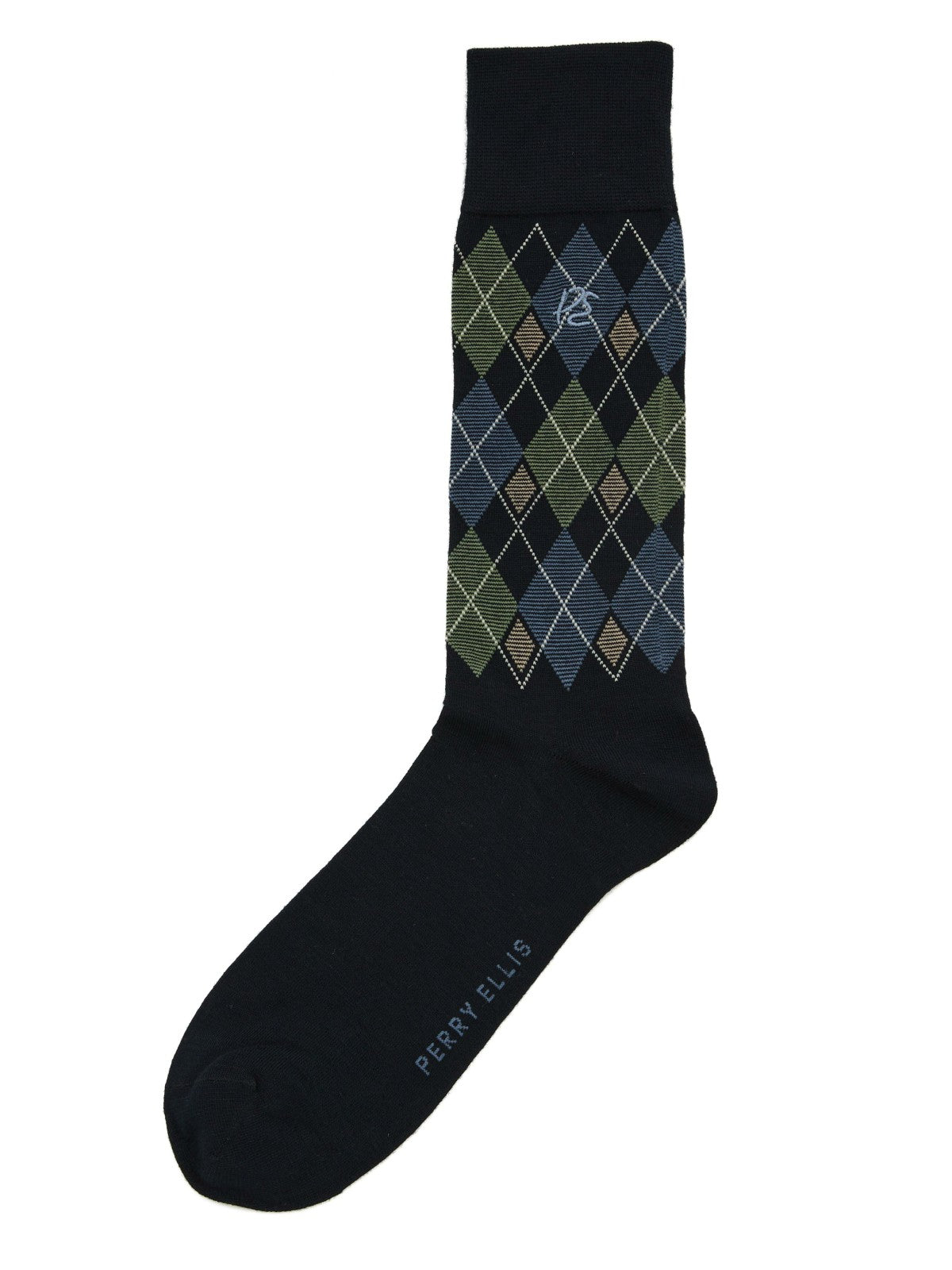 Perry Ellis Accessories Diamond Print Bamboo Socks