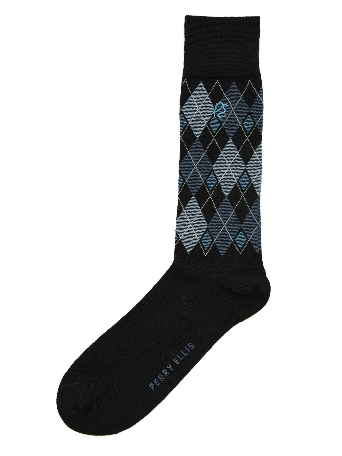 Perry Ellis Accessories Diamond Print Bamboo Socks