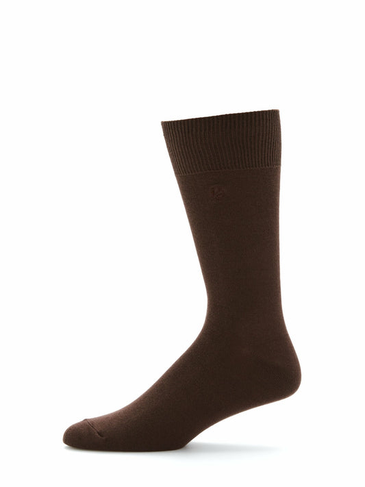 Perry Ellis Accessories Bamboo Logo Socks