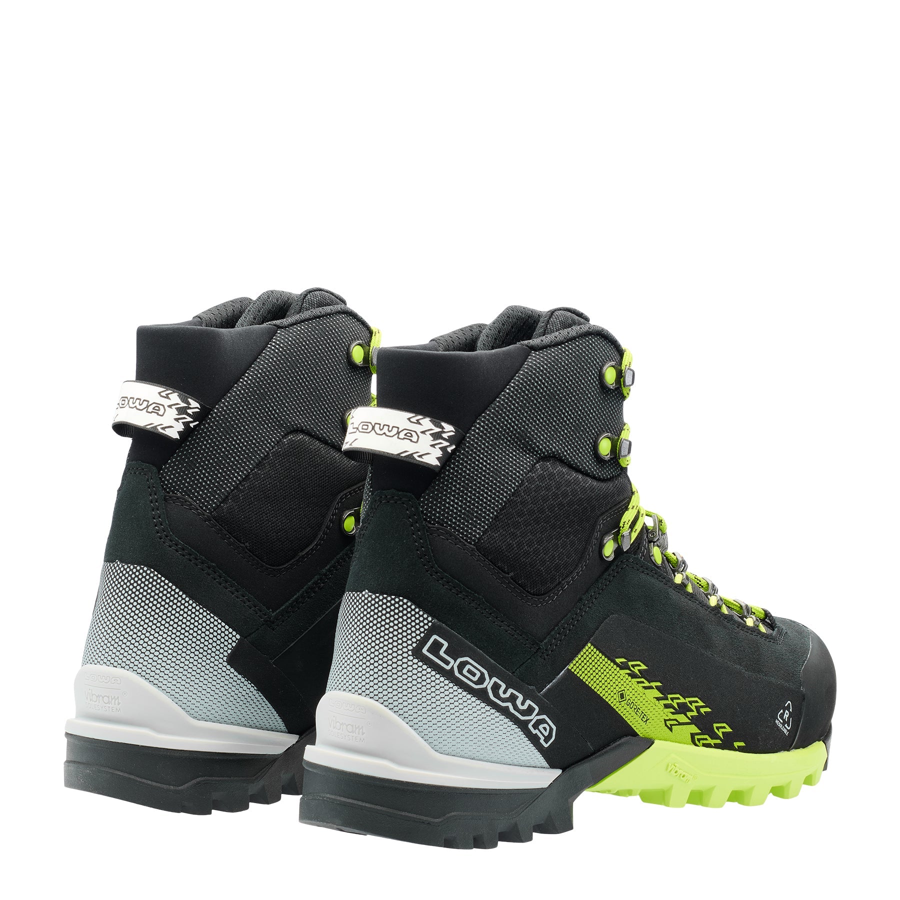 Lowa CERVINO GTX MID - BLACK/LIME