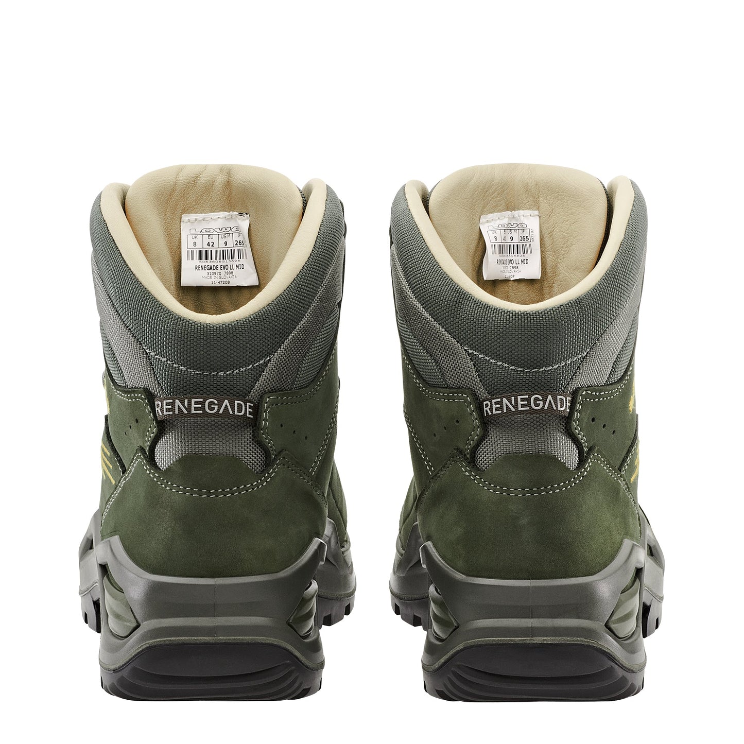 Lowa RENEGADE EVO LL MID - OLIVE/MUSTARD