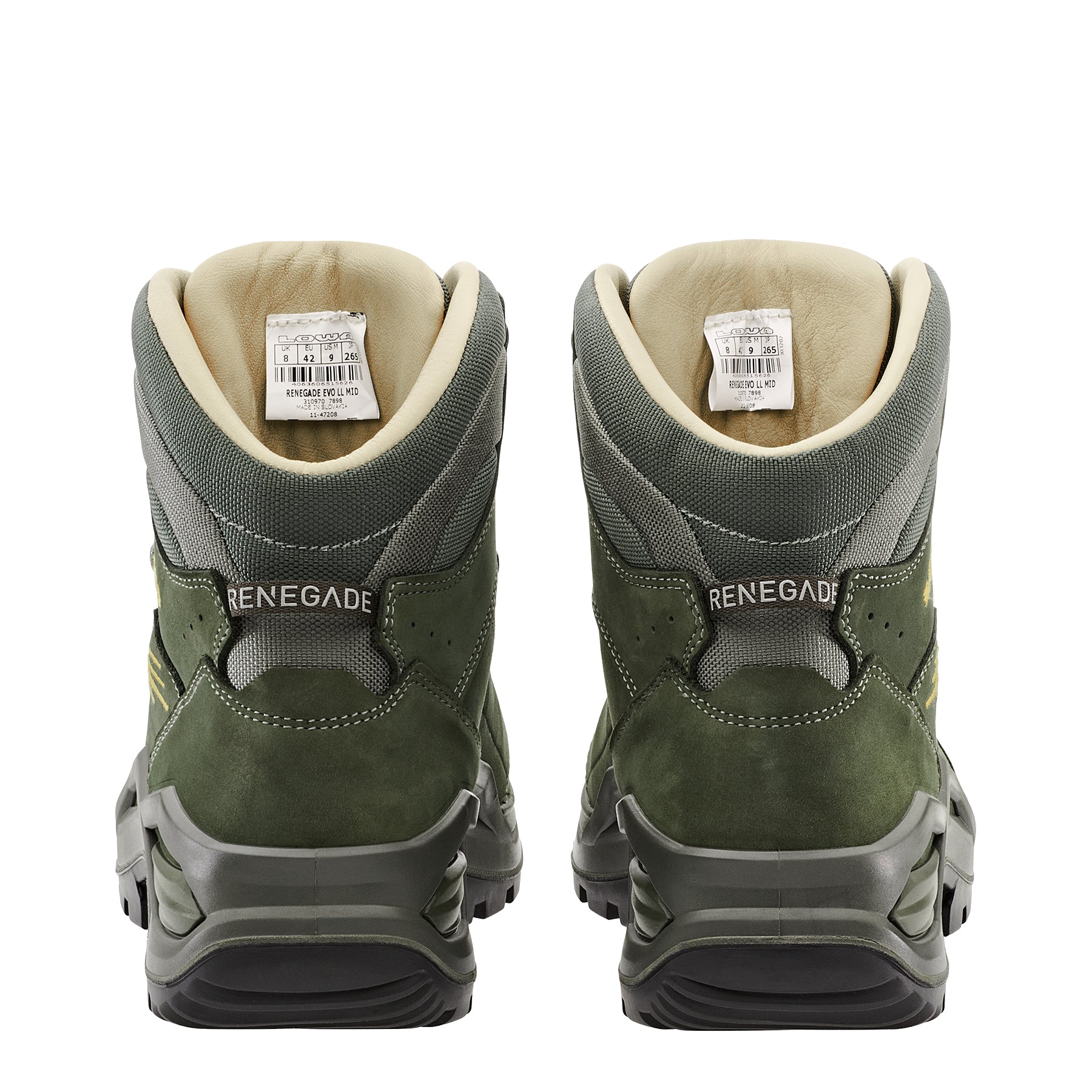 Lowa RENEGADE EVO LL MID - OLIVE/MUSTARD