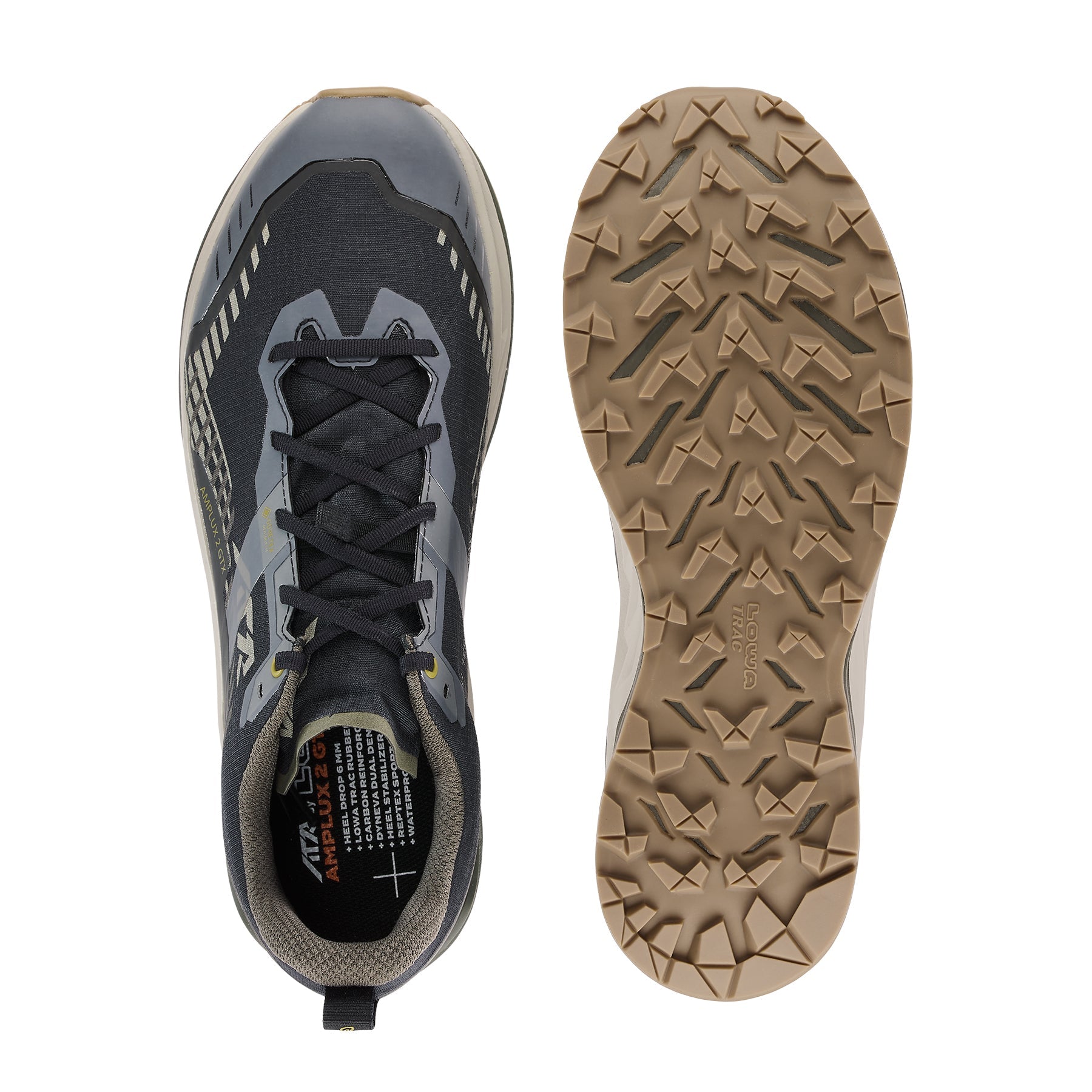 Lowa AMPLUX 2 GTX - BLACK/OLIVE